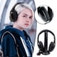 thumbnail image 1 of Headphones,headphones bluetooth,wireless headphonesWireless TV Headphones For TV Watching With Transmitter, Over-Ear Cordless Headset With FM Radio/ 3.5MM Jack For TV Watching Game Computer, 1 of 5