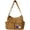 Brown, variant on CoCopeaunts Women Canvas Hobo Crossbody Bag Large Shoulder Tote Bag Casual Messenger Bag with Multiple Pockets