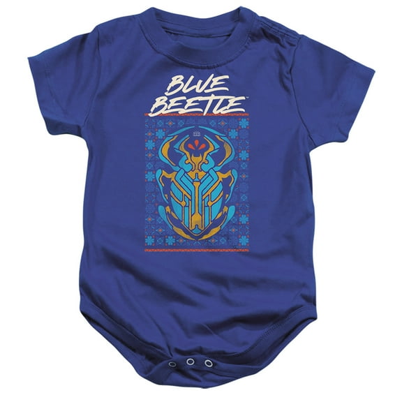 Blue Beetle (2023) Stylized Scarab Unisex Infant Snap Suit for Baby