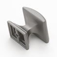 thumbnail image 2 of GlideRite 1-1/4 in. Domed Convex Square Cabinet Knob, Graphite Gray - 5740-GPH, 1 Pack, 2 of 4