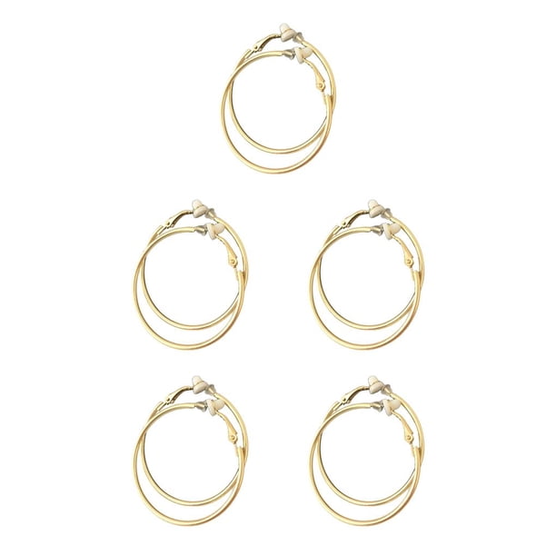 Pendientes decorativos para niña Sonducket Tipo 20 acero dorado
