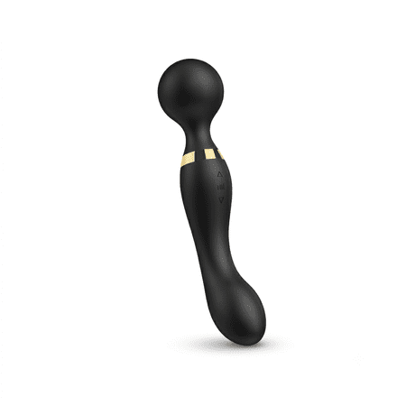 Personal Massage Wand Multiple Speeds Rechargeable (Black)