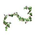 thumbnail image 3 of 7.54ft Artificial Vines Artificial Leaf Guirnaldas Simulación Flor Follaje Rosado, 3 of 6