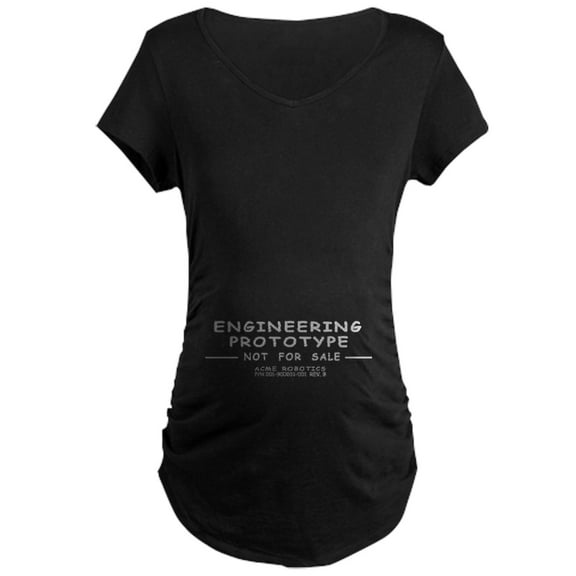 CafePress - Porototype Rev. B Maternity Dark T Shirt - Maternity Dark T-Shirt