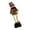 snowman, variant on Vintage Checked Snowflake Stretchable Plush Ornament For Holiday Parties Kids Room Tabletop Display Storage