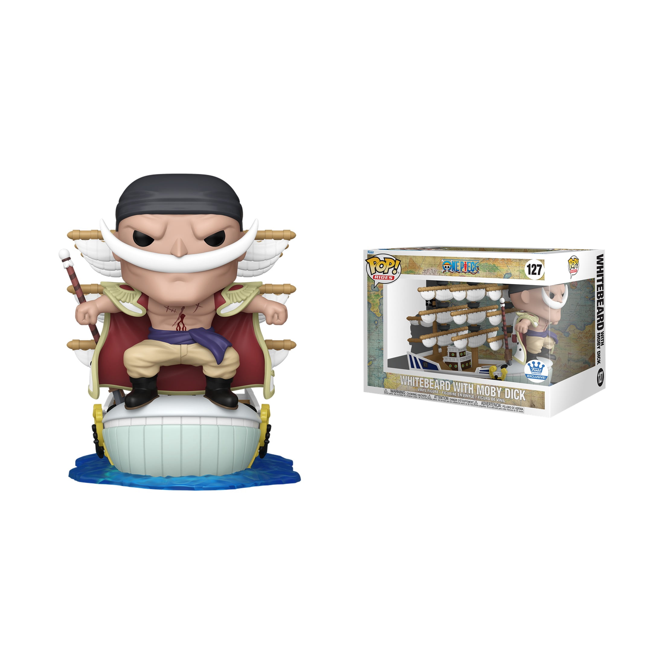 Funko Pop! Rides Deluxe: One Piece - Whitebeard with Moby Dick