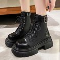 thumbnail image 2 of COFEST Shoes&bags,Comfy and Warm Snow Boots for Women-Anti-Slip, Waterproof, and Skin-Friendly Lined with Faux Fur, Perfect for Winter Adventures,Black A,35, 2 of 7
