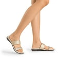 thumbnail image 7 of DREAM PAIRS Women's Arch Support Slides Flat Sandals Soft Cushion Slippers With Adjustable Straps, 7 of 7