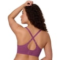 thumbnail image 3 of Bali Cotton Collection Wireless Bra Mauve Mood 2XL, 3 of 5