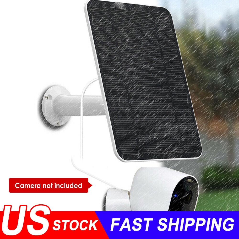 Waterproof Solar Panel Kit Essential Spotlight Camera Doorbell Charger