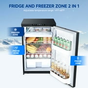 Aobosi Upgraded 12 Volt Car Refrigerator, 83L (88 Quart) RV Fridge and Freezer, RV Refrigerator APP Control with Lock, (-4℉-46℉) Fridge freezer 12/24V DC for Truck, RV, Camping, Travel