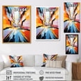 thumbnail image 4 of Designart "24 Hours of Le Mans Race Track in Colorful Cubism I" Architecture Framed Wall Art - Modern Colorful Race Tracks Entryway Framed Wall Art, 4 of 6