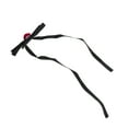 thumbnail image 4 of Unique Bargains 1 Pc Rose Bow Ribbon Hair Clips Hairdo Clip for Home Red Black, 4 of 5