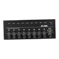thumbnail image 1 of Mezclador de Audio de 8 canales, equipo de sonido, tablero de mezcla de sonido, sistema de consola portátil Negro perfke Mezclador de audio, 1 of 9