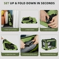 thumbnail image 5 of Large Cat Carrier for 2 Cats Small Medium Dogs, Soft Pet Carrier 24x17x17 for Traveling with Warm Blanket Foldable Bowl and Washable Pad, 5 of 6