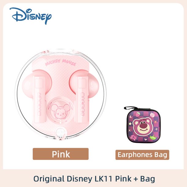 Original Disney LK11 Wireless Earphones Bluetooth 5.3 Earbuds Noise Reduction Bass Touch Control Headset Long Standby HeadphonesRussian Federation Gao Jinjia LED