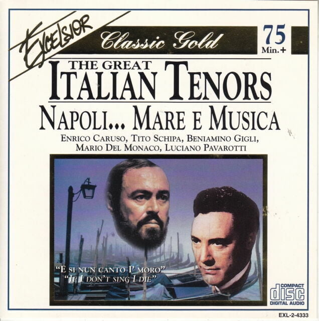 Pre-Owned - Classic Gold: The Great Italian Tenors (CD, Excelsior ...
