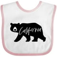 thumbnail image 3 of Inktastic California Black Bear Silhouette Boys or Girls Baby Bib, 3 of 4