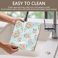 thumbnail image 4 of Placemat, Pioneer Flower Floral Print Pattern Place Mats Table Mat Set Of 2, PVC Washable Placemats for Party Kitchen Dining Decoration, 18x12 Inch, Fade Resistant, 4 of 6