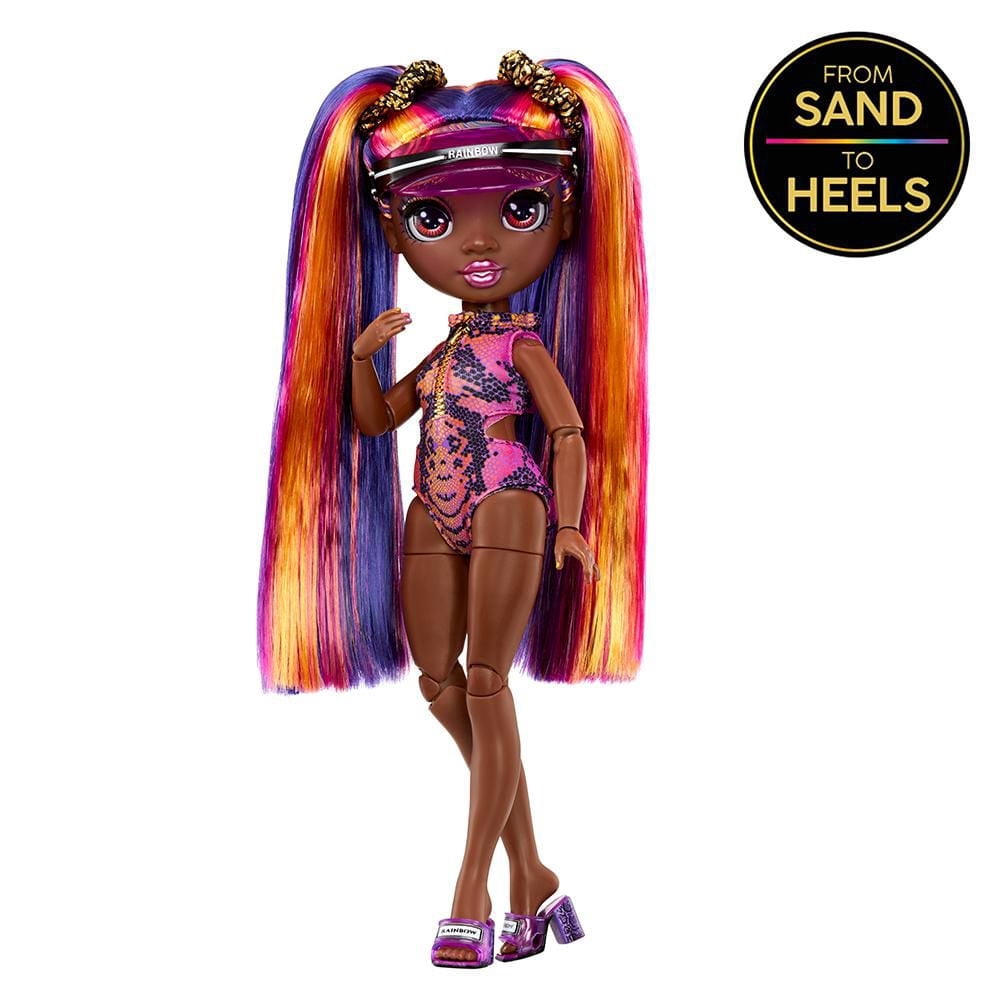 Rainbow High Pacific Coast Phaedra Westward- Sunset (Purple) Fashion Doll