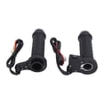 thumbnail image 4 of 2 uds. Puños calefactables eléctricos de 12V temperatura ajustable calentador de manos de invierno para manillar de 7/8 pulgadas negro Jadeshay A, 4 of 8