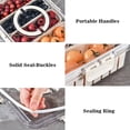 thumbnail image 4 of Contenedor de almacenamiento de alimentos MineSign Divided Snack Box, paquete de 2, 4 of 7