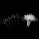 thumbnail image 5 of 50x Decoración de Boda de Flor Ramo Artificial Acrílico Macarena Gotas de Acrílico Claro, 5 of 8