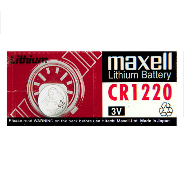 Slim Eik elf Maxell CR1220 3V Lithium Coin Battery 25 Pack - FREE SHIPPING! - Walmart.com
