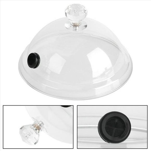 Campana Ahumada de Cocina Molecular, Tapa de Alimenticio, Cubierta Tipo para Accesorio de Ahumador, Infusor de Humo, Cubierta para Bistec y Pastel D