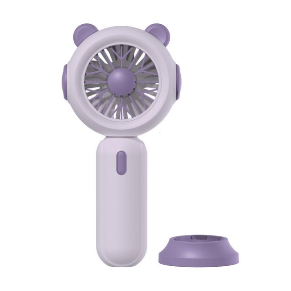 YongCo 3 Speed USB Handheld Battery Operated Fan for Travel Room Household Outdoor Gym Room Car Traveling