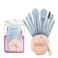 thumbnail image 1 of Majestique Makeup Brush Set With Powder Puff & Stick (10 Gm) - Gray, 1 of 5