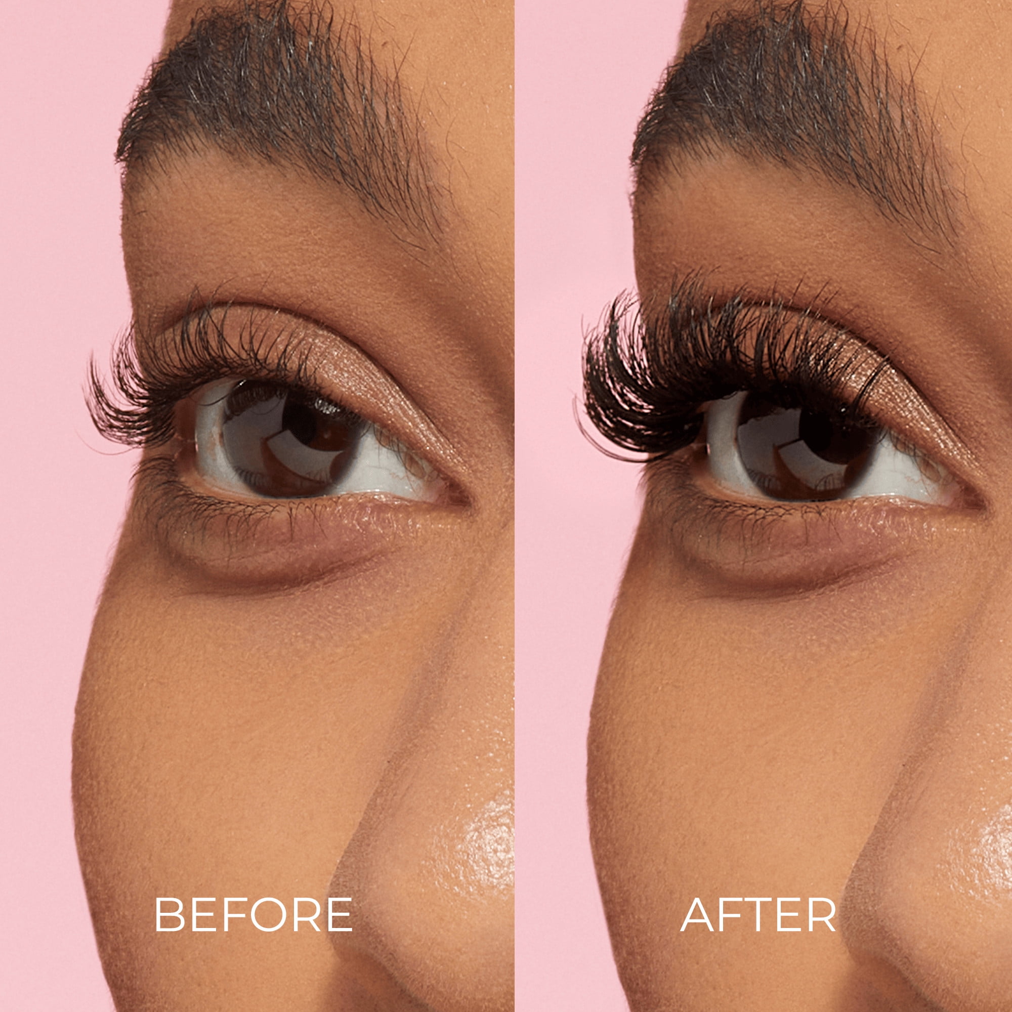 Kiss Impress Falsies Self Adhesive Eyelashes Minipack, Wispy, Airy, 12 Lash Clusters