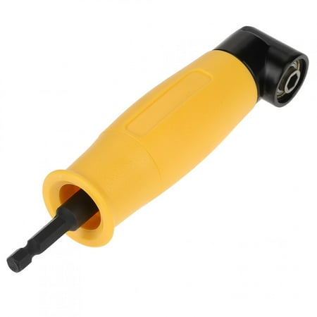 

90° Angle Hex Shank Extension Screwdriver Drill Bit Socket Holder Adapter Sleeve