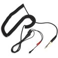 thumbnail image 1 of Headphone Coiled Cable with Adapter 4.9ft ~19.7ft with 3.5mm Jack, 1 of 5
