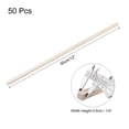 thumbnail image 2 of Uxcell 50pcs Wood sticks, 1/4"x 1/4" x 12" Rectangle Wooden Cube Wood Carving Wood Square Dowel Rods for DIY, 2 of 7