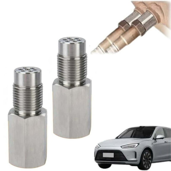 Stainless Steel Extension Pipe Fitting with Filter M18x1.5 Thread 2pcs Set for Plumbing and Industrial Use