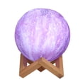 thumbnail image 2 of 12cm Diameter 3D Printing Touch Moon Light USB Rechargeable Remote, 2 of 8
