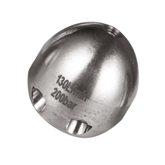 Stainless Steel Sewer Nozzle Flusher Pipe Nozzles for Window, Patio 130L 35mmx35mm