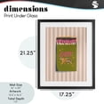 thumbnail image 3 of Easy Tiger Retro Matches Black Framed Print Under Glass, design by Elyse Anastacia, 3 of 10