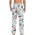 thumbnail image 2 of Top-kevin Anchor Pajama Pants Men's Pajama Bottoms Lounge Sleepwear PJs Casual Sleep Pants, 2 of 11