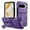 Purple, variant on Rugged Phone Case for Google Pixel 10 / Pixel 10 Pro, Military Grade Shockproof Cover with Sliding Camera Lens Protector, 2-Way Kickstand, Anti-Slip, Heavy Duty Full-Body Drop Protection,Red
