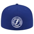 thumbnail image 4 of Men's New Era  Navy Tampa Bay Lightning Deceptor 59FIFTY Fitted Hat, 4 of 5