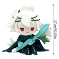 thumbnail image 3 of CookieRun kingdom Plush White Lily Cookie Plush Cookie Run Kingdom Plush, Cookie Run Kingdom Devil Stuffed Figure Pillow for Room Decor for Video Game Fans, 3 of 15