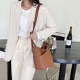 thumbnail image 2 of Bolso Bolso de Mujer Bolso Bandolera Casual Bolso de Mano Bolso de Cubo, 2 of 5