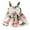 Pink, variant on Gyratedream Newborn Baby Girls Fruit Bowknot Princess Dress Summer Strap Dresses,0-5Y