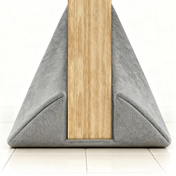 GDHOMM Door Draft Stopper for Bottom of Doors Weather Stripping Gap Filler Soundproof Size Adjustable 30"-36", Gray