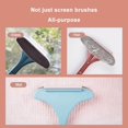 thumbnail image 5 of Must-Have 2-in-1 Window Screen Cleaning Brush with Squeegee, Multi-Purpose Mesh Cleaner Tool for Patio Door Porch & Window Screens (White, 1PC), 5 of 6