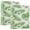 Hawaiian Pattern 1, variant on D-shaped Binder with 3 Ring - PVC Waterproof 1.5 Inch Binder with Clear Pocket, Hawaiian Pattern 5 ，1 pack