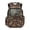 Brown Leaf Camo Pattern, variant on Psesaysky Yellow Construction Trucks Large Capacity School Bags with Adjustable Strap Multi-Pocket Zaino per ragazze, Waterproof 17 Inch Casual Daypack for Middle Elementary School
