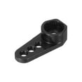 thumbnail image 4 of Aluminum Alloy 1/18 25T Steering Servo Arm Horn Black for DIY RC Car/Boat/Airplane Boat 1 Pcs, 4 of 6